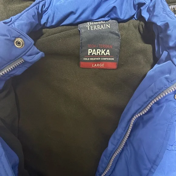 Indian Terrain Blue Performance Jacket - Picture 2 of 8